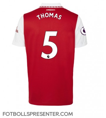 Arsenal Thomas Partey #5 Hemma Matchtröja 2022-23 Kortärmad